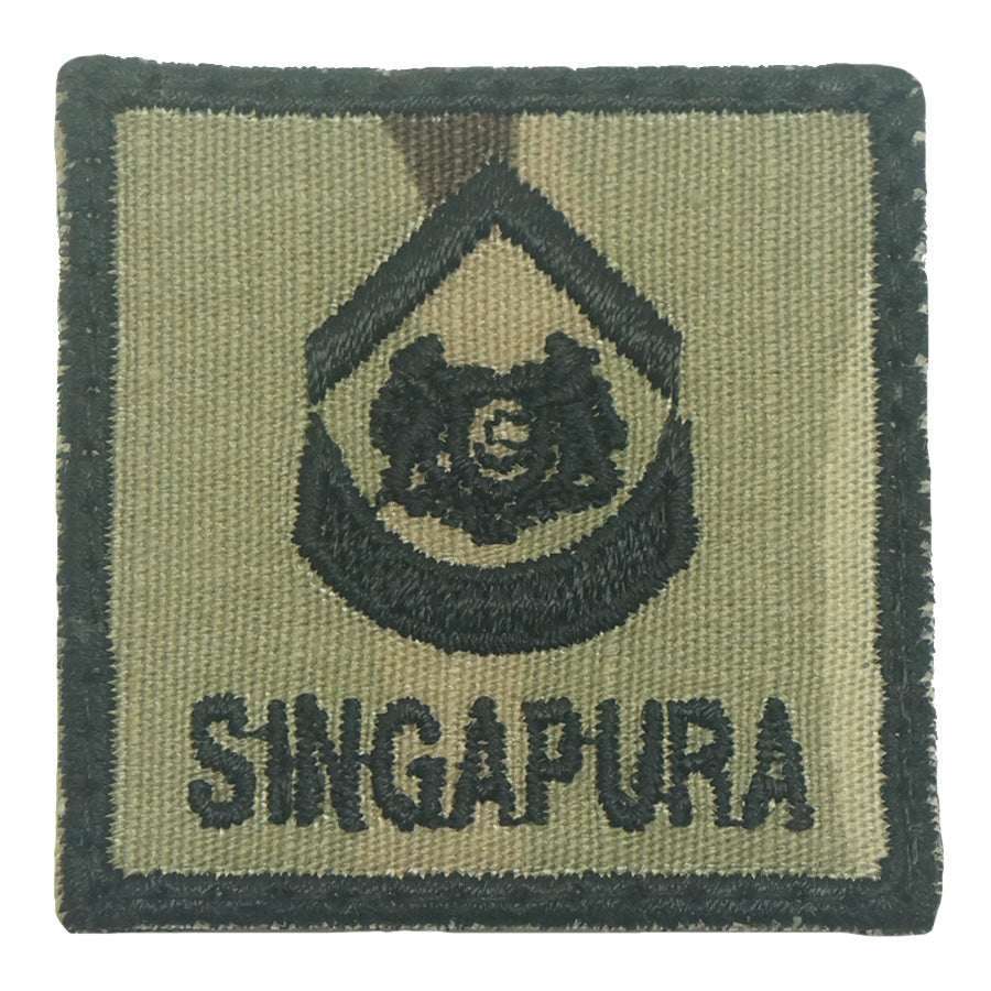 MINI SAF RANK PATCH - 2WO (MULTICAM) – Hock Gift Shop | Army Online ...