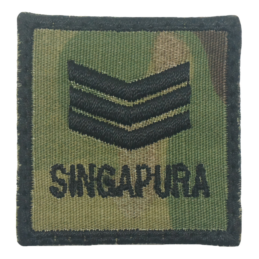 MINI SAF RANK PATCH - 3SG (MULTICAM) – Hock Gift Shop | Army Online ...