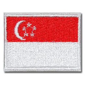 SINGAPORE FLAG - FULL COLOR (MINI) - Hock Gift Shop | Army Online Store in Singapore