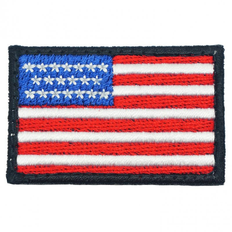 USA Flag (Mini) - Black Border