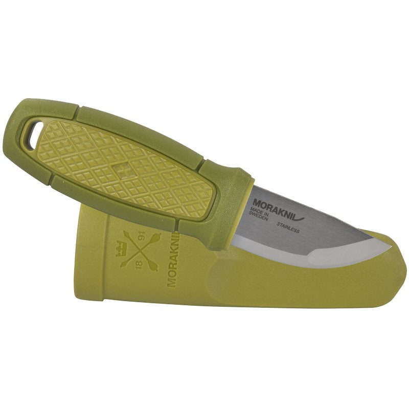 MORAKNIV ELDRIS NECK KNIFE - STAINLESS STEEL - GREEN (12633) - Hock Gift Shop | Army Online Store in Singapore