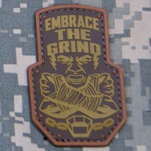 MSM EMBRACE THE GRIND PVC - BRONZE - Hock Gift Shop | Army Online Store in Singapore