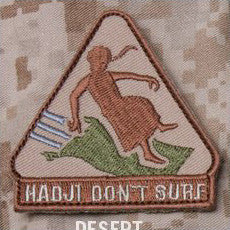 MSM HADJI DON'T SURF - DESERT - Hock Gift Shop | Army Online Store in Singapore