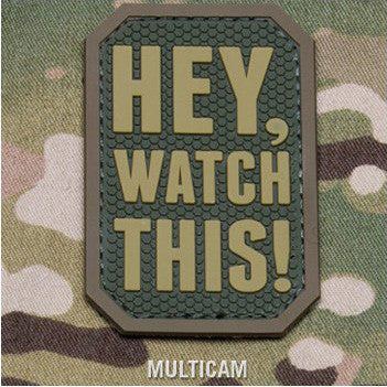 MSM HEY WATCH THIS PVC - MULTICAM - Hock Gift Shop | Army Online Store in Singapore