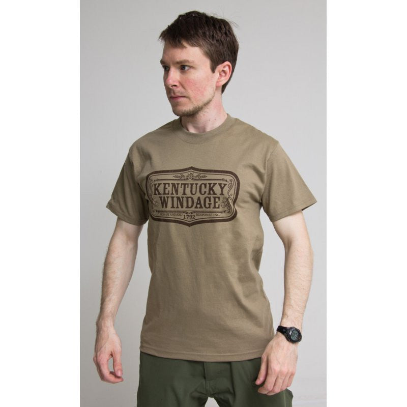 MSM KENTUCKY WINDAGE T-SHIRT - DUSTY BROWN - Hock Gift Shop | Army Online Store in Singapore