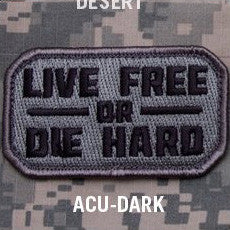 MSM LIVE FREE OR DIE HARD - ACU DARK - Hock Gift Shop | Army Online Store in Singapore