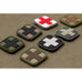 MSM MEDIC SQUARE 1 INCH PVC - RED/WHITE - Hock Gift Shop | Army Online Store in Singapore