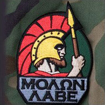 MSM MOLON LABE FULL - FULL COLOR - Hock Gift Shop | Army Online Store in Singapore