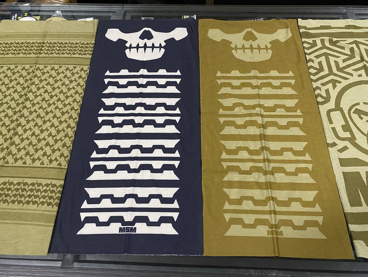 MSM SHEMAGH MULTI-WRAP - OD GREEN