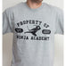 MSM NINJA ACADEMY T-SHIRT - ATHLETIC GREY - Hock Gift Shop | Army Online Store in Singapore