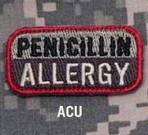MSM PENICILLIN ALLERGY  - ACU - Hock Gift Shop | Army Online Store in Singapore