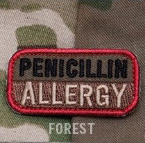 MSM PENICILLIN ALLERGY - FOREST - Hock Gift Shop | Army Online Store in Singapore