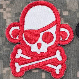 MSM Skullmonkey Pirate - White/Red - Hock Gift Shop | Army Online Store in Singapore