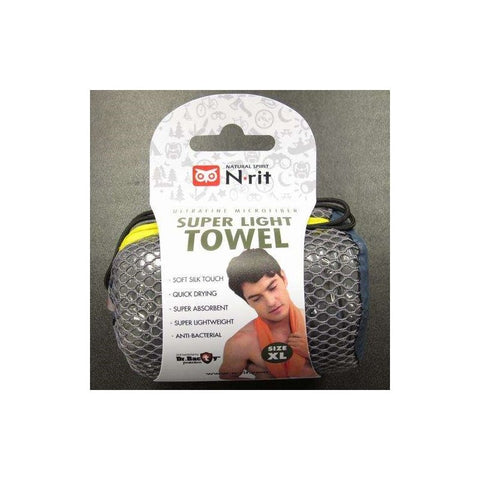 N-RIT ULTRAFINE MICROFIBER SUPER LIGHT TOWEL - EXTRA LARGE - Hock Gift Shop | Army Online Store in Singapore
