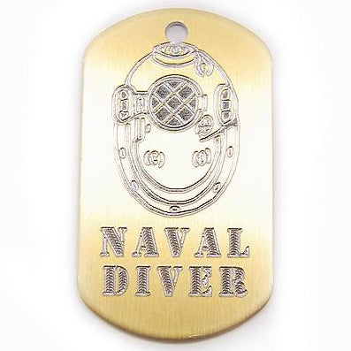 UNIT DOG TAG - NAVAL DIVER - Hock Gift Shop | Army Online Store in Singapore