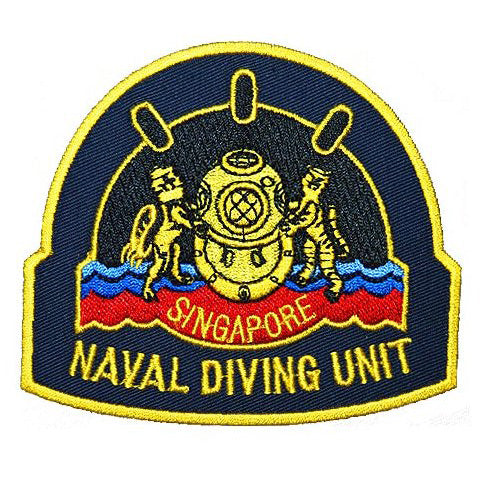 NAVAL DIVING UNIT PATCH - FULL COLOR - Hock Gift Shop | Army Online Store in Singapore