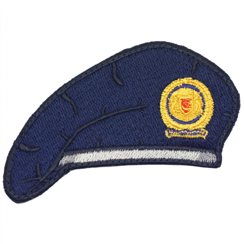 NAVY BLUE BERET PATCH - SAF COMBAT SUPPORT - Hock Gift Shop | Army Online Store in Singapore