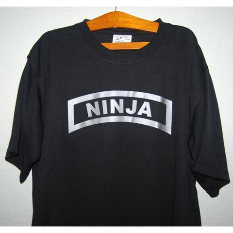 HGS T-SHIRT - NINJA TAB (SILVER PRINT) - Hock Gift Shop | Army Online Store in Singapore