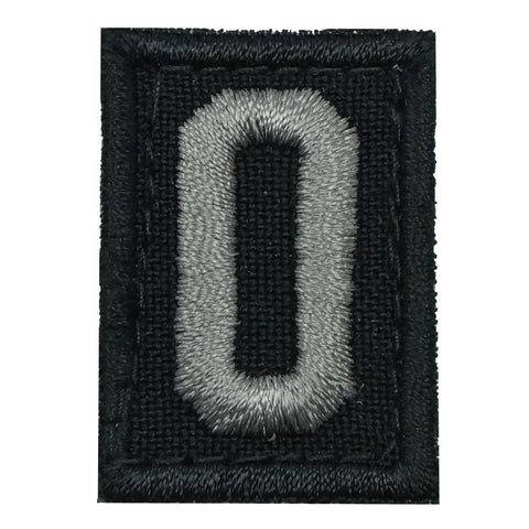 HGS NUMBER 0 PATCH - BLACK FOLIAGE