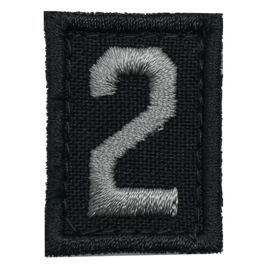HGS NUMBER 2 PATCH - BLACK FOLIAGE