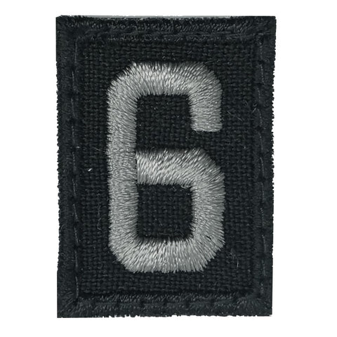 HGS NUMBER 6 PATCH - BLACK FOLIAGE