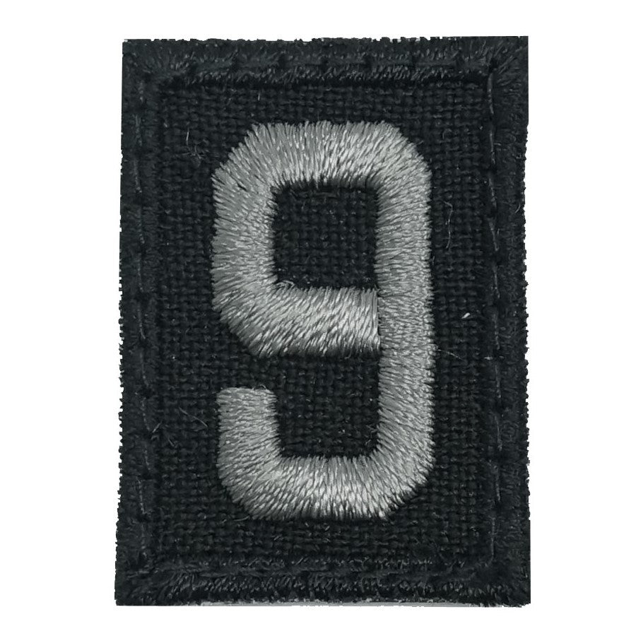 HGS NUMBER 9 PATCH - BLACK FOLIAGE