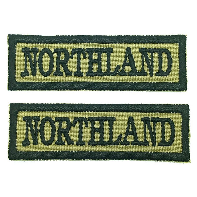 NORTHLAND NCC SCHOOL TAG - 1 PAIR