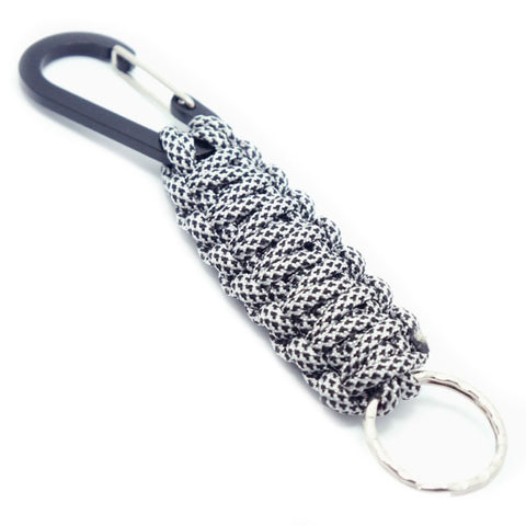 PARACORD KEYCHAIN WITH CARABINER - DIAMOND - Hock Gift Shop | Army Online Store in Singapore