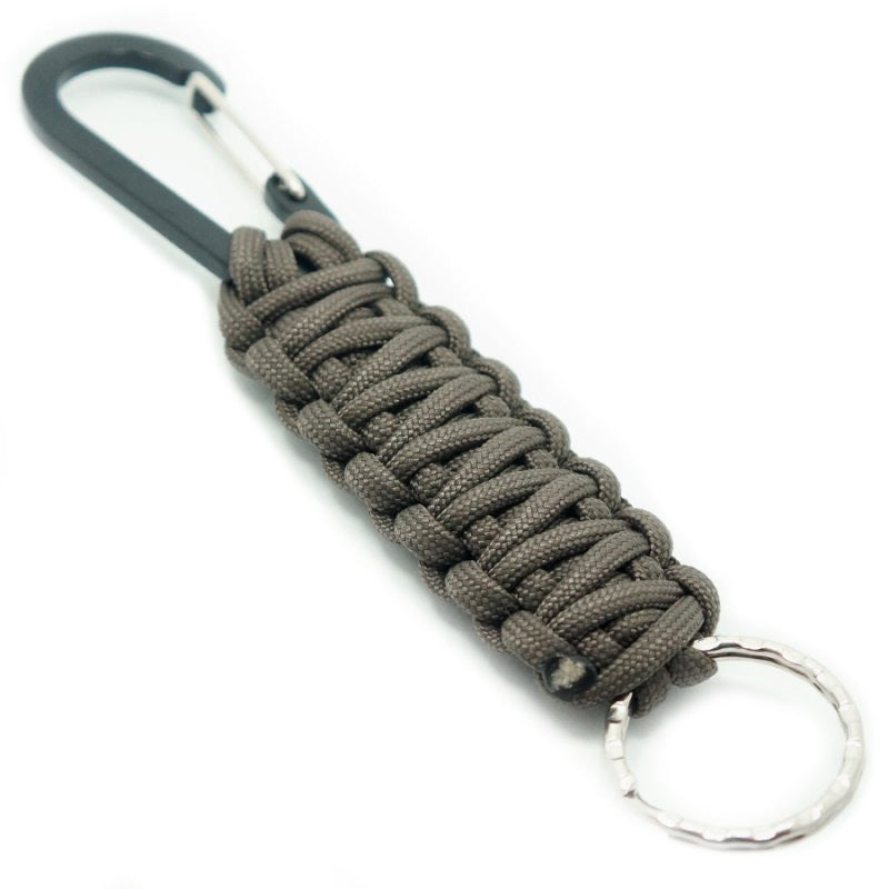 PARACORD KEYCHAIN WITH CARABINER - OD GREEN - Hock Gift Shop | Army Online Store in Singapore