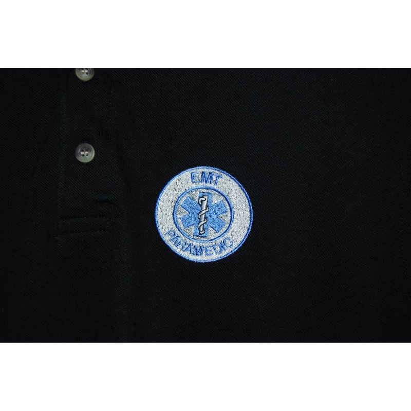 HGS POLO T-SHIRT - PARAMEDIC (BLUE LOGO) - Hock Gift Shop | Army Online Store in Singapore