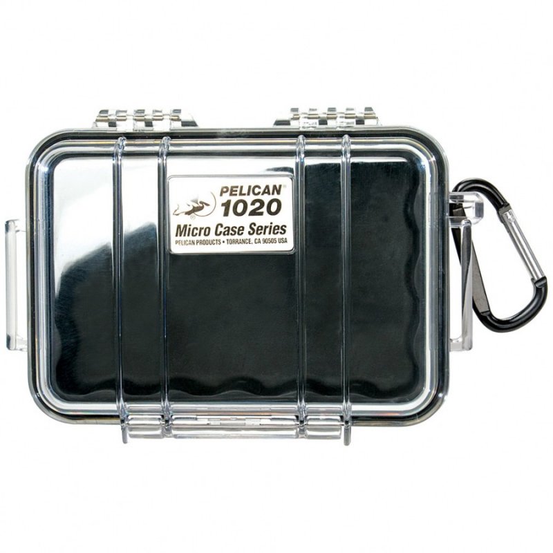 PELICAN 1020 MICRO CASE - CLEAR BLACK LINER - Hock Gift Shop | Army Online Store in Singapore