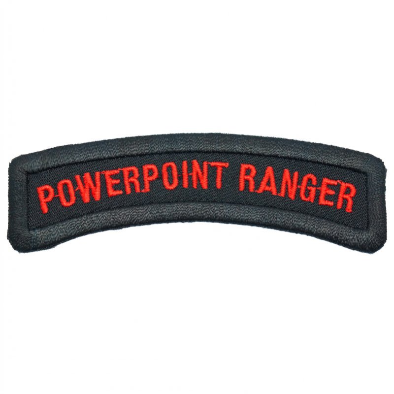 POWERPOINT RANGER TAB - BLACK – Hock Gift Shop | Army Online Store in ...