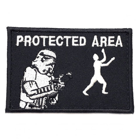 PROTECTED AREA PATCH - BLACK - Hock Gift Shop | Army Online Store in Singapore