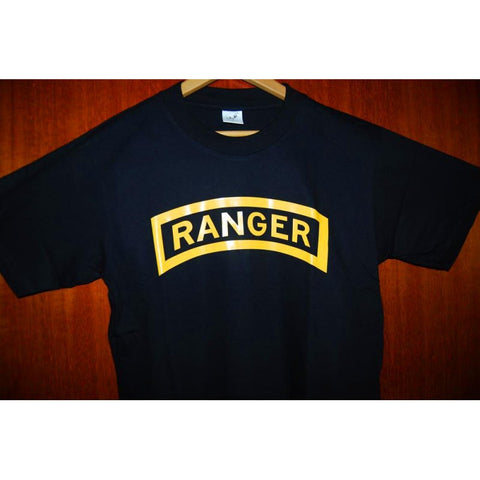 HGS T-SHIRT - RANGER TAB (YELLOW PRINT) - Hock Gift Shop | Army Online Store in Singapore