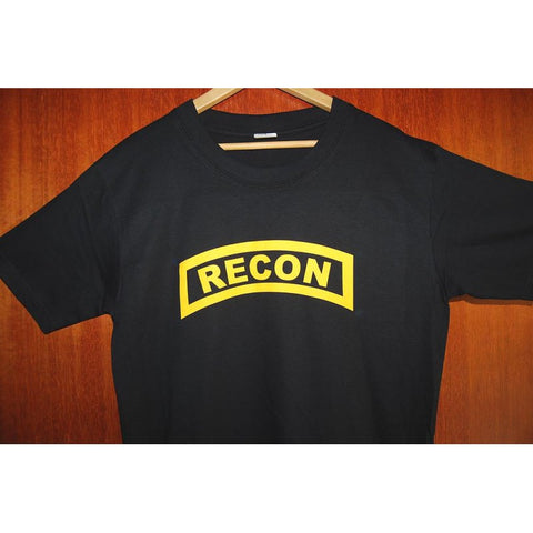 HGS T-SHIRT - RECON TAB (YELLOW PRINT) - Hock Gift Shop | Army Online Store in Singapore