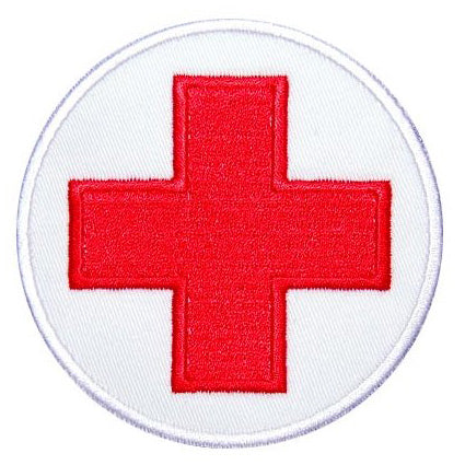 ROUND MEDIC CROSS PATCH - Hock Gift Shop | Army Online Store in Singapore