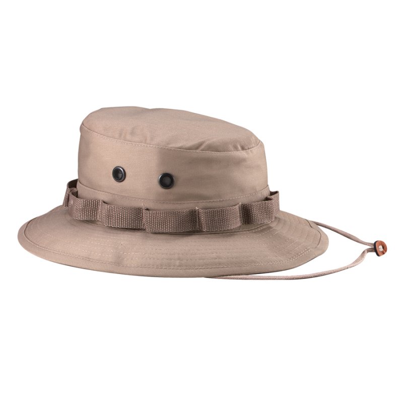 ROTHCO RIP-STOP BOONIE HAT - KHAKI - Hock Gift Shop | Army Online Store in Singapore