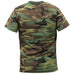 ROTHCO CAMO T-SHIRT - WOODLAND CAMO - Hock Gift Shop | Army Online Store in Singapore