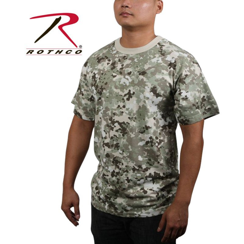 ROTHCO CAMO T-SHIRT - TOTAL TERRAIN CAMO - Hock Gift Shop | Army Online Store in Singapore