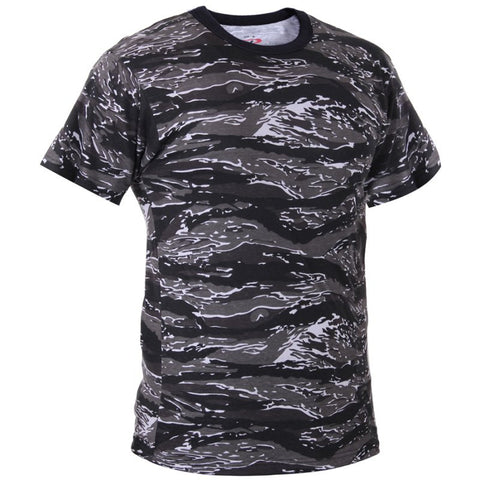 ROTHCO CAMO T-SHIRT - URBAN TIGER CAMO - Hock Gift Shop | Army Online Store in Singapore