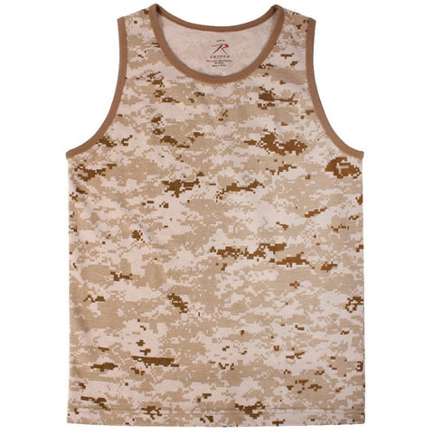 ROTHCO TANK TOP - DESERT DIGITAL - Hock Gift Shop | Army Online Store in Singapore