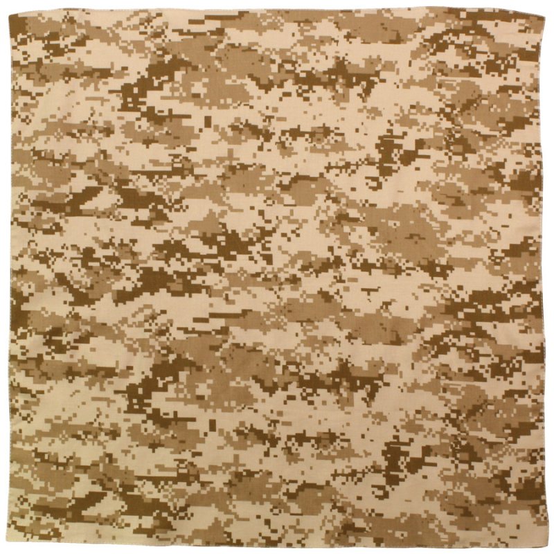 ROTHCO COLORED CAMO BANDANA - DESERT DIGITAL CAMO - Hock Gift Shop | Army Online Store in Singapore