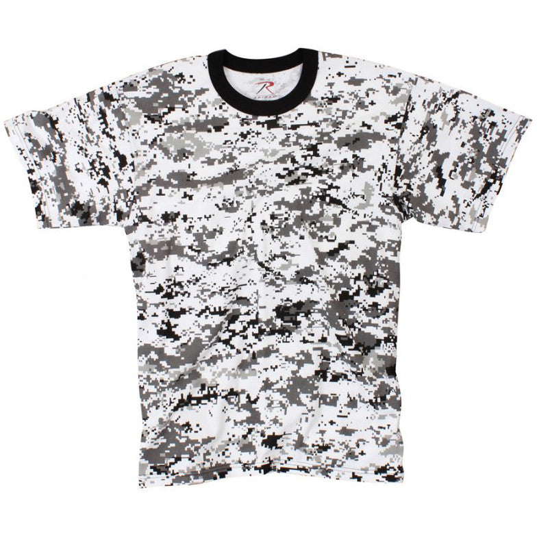 ROTHCO CAMO T-SHIRT - DIGITAL CITY CAMO - Hock Gift Shop | Army Online Store in Singapore