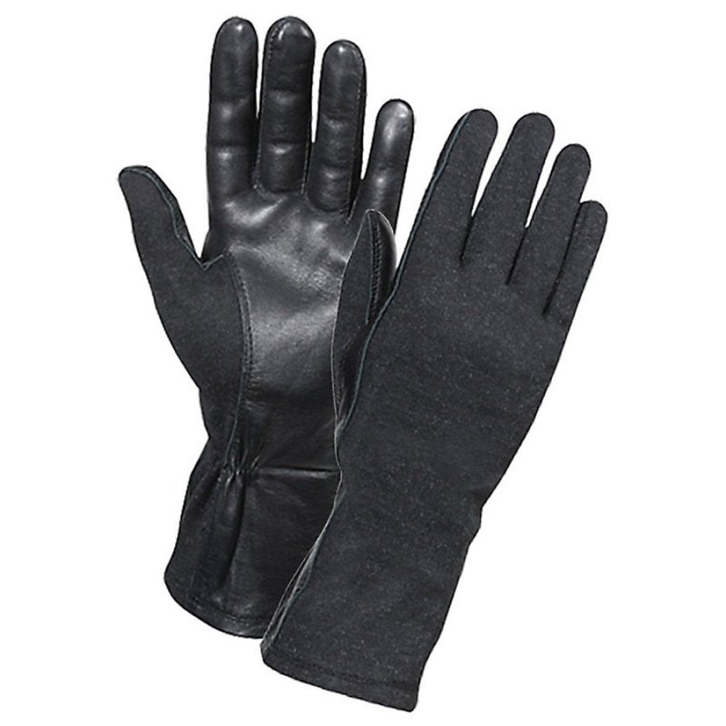 ROTHCO G.I. TYPE FLAME RESISTANT FLIGHT GLOVES - BLACK - Hock Gift Shop | Army Online Store in Singapore
