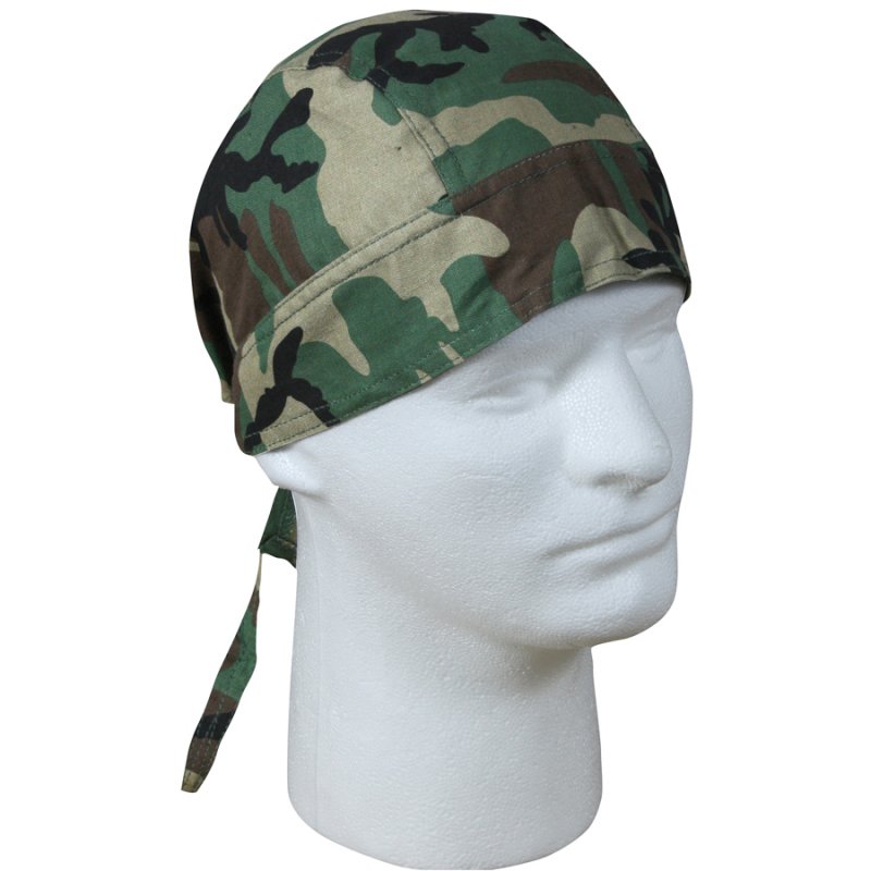 ROTHCO HEAD WRAP - WOODLAND CAMO - Hock Gift Shop | Army Online Store in Singapore