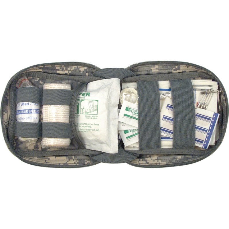 ROTHCO M.O.L.L.E. TACTICAL FIRST AID KIT POUCH - BLACK - Hock Gift Shop | Army Online Store in Singapore