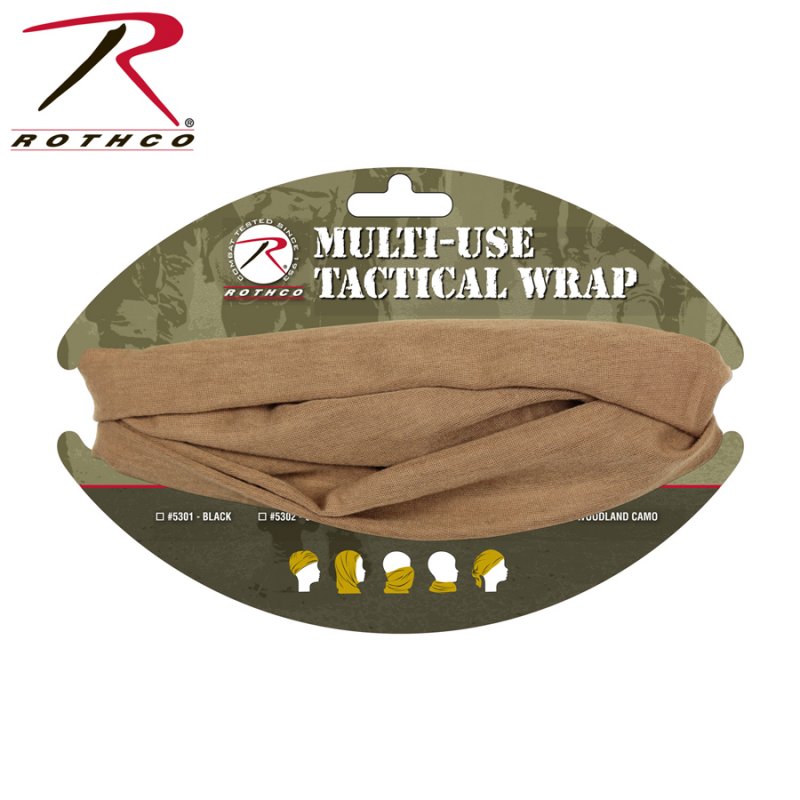 ROTHCO MULTI USE TACTICAL WRAP - COYOTE - Hock Gift Shop | Army Online Store in Singapore