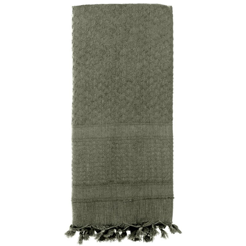 ROTHCO SOLID COLOR SHEMAGH TACTICAL DESERT SCARF - FOLIAGE - Hock Gift Shop | Army Online Store in Singapore