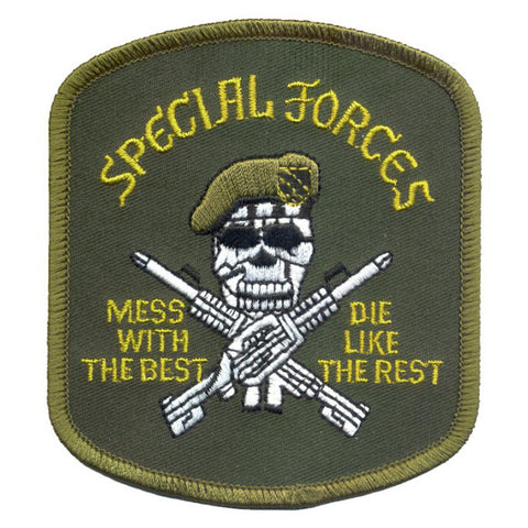 ROTHCO SPECIAL FORCES MESS WITH THE BEST PATCH - Hock Gift Shop | Army Online Store in Singapore