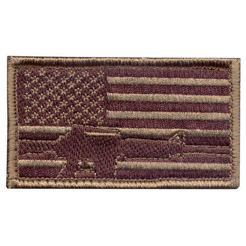 ROTHCO SUBDUED US FLAG WITH RIFLE IMAGE - Hock Gift Shop | Army Online Store in Singapore